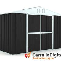 Box giardino lamiera zincata 327x155 nero