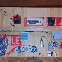 Console mini PS ,Super Nintendo ,C64 .