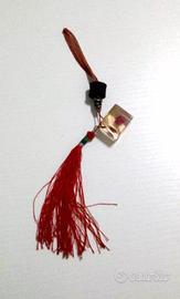 Portachiavi Orientale Da Collezione Con Rosa In 3D