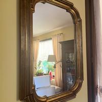Specchiera vintage classica dorata - 57x83 cm