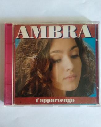 CD musicale Ambra Angiolini T'appartengo 