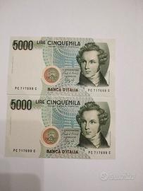 banconota 5000 lire