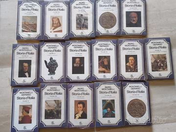 16 Volumi storia d'Italia Montanelli e Gervaso