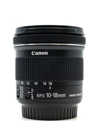 Obiettivo Canon EF-S 10-18mm f/4.5-5.6 IS STM