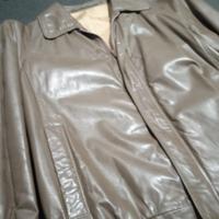 Giubbino bomber uomo in pelle