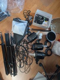 Kit Studio Fotografico Excelvan 900watt+ acce