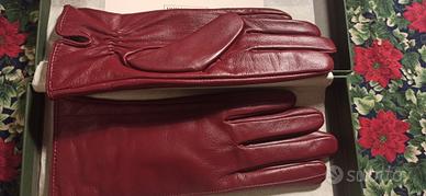 Guanti downholmes donna pelle e cachemere