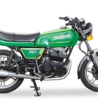 Ducati GTV 350 serbatoio e codone