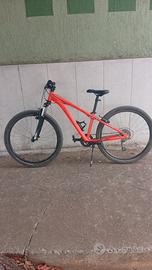 bicicletta arancione 