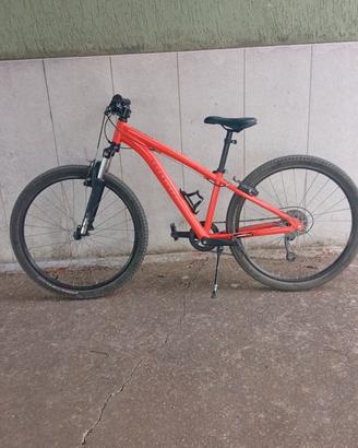 bicicletta arancione 