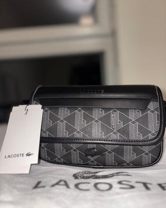 Borsa a tracolla Lacoste nera  nuova