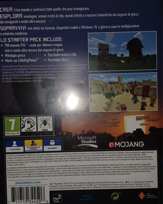 Minecraft ps4