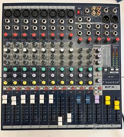 Mixer analogico soundcraft EFX8