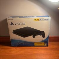 PS4 slim 500gb con giochi e due dualshock