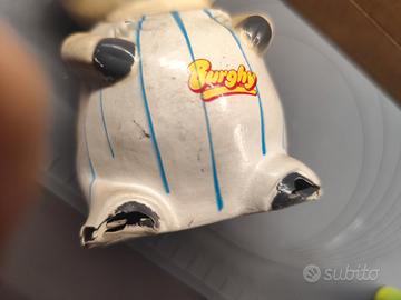 Burghy salvadanaio maialino hamburger paninari '80