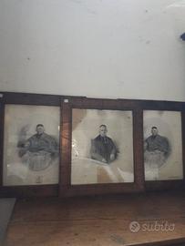 STAMPE DELLA  SECONDA META' 800 CON VETRO SOFFIATO