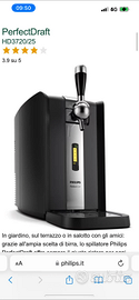 Spillatore birra Philips perfect draft