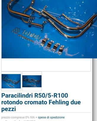 paramotore paracilindri bmw r50 75 r80 r100 croma