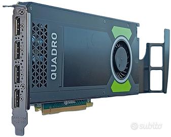SCHEDA SCHEDA VIDEO NVIDIA QUADRO M4000, 8 GB DDR5