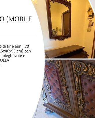Mobile Ingresso Classico con Specchiera
