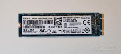 SANDISK X400 M2 2280 SATA SSD 256 GB 92%