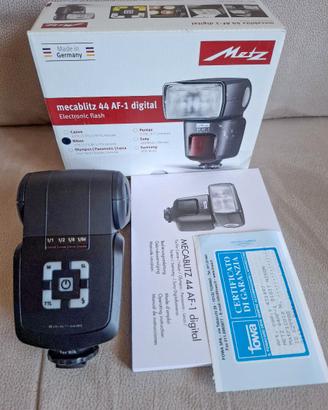 Flash Elettronico Metz Mecablitz 44 AF-1 Digital x
