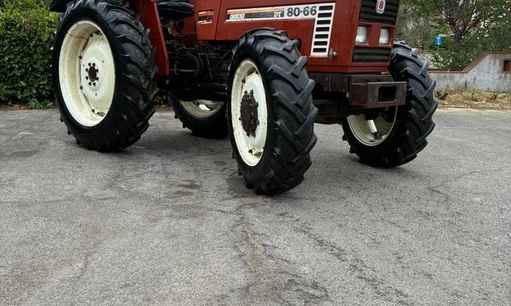 TRATTORE AGRICOLO FIAT 80-66 DT 12 ORE 3.300 4X4 4
