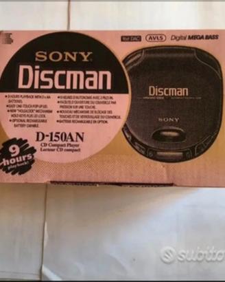 LETTORE  CD  SONY   DISCMAN  DC 150- AN
