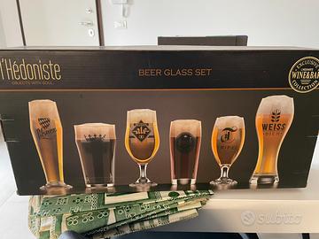 Set bicchieri l’Hedoniste birra **NUOVO SIGILLATO*