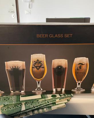 Set bicchieri l’Hedoniste birra **NUOVO SIGILLATO*