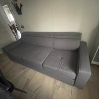 Divano letto tre posti