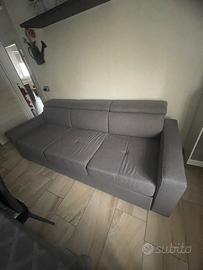 Divano letto tre posti