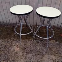 Sgabelli vintage in formica