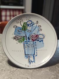 Piatto in ceramica Manlio Bacosi ORIGINALE 