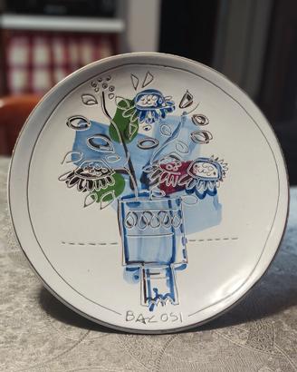 Piatto in ceramica Manlio Bacosi ORIGINALE 