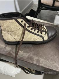 Scarpe gucci stivaletto monogram uomo
