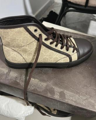 Scarpe gucci stivaletto monogram uomo