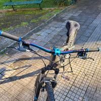 rockrider st100,modificat,dò con pezzi originali