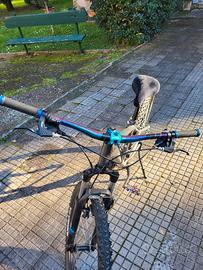 rockrider st100,modificat,dò con pezzi originali