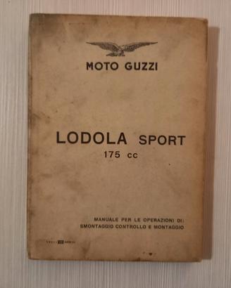 Catalogo Manutenzione GUZZI LODOLA SPORT 175 1958