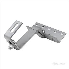 6 staffe fissaggio pannelli fotovoltaici 5€/pz 