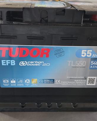 Batteria TUDOR EFB 55ah 12v 540A Nuova