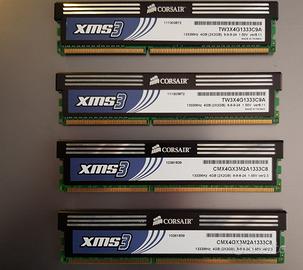 RAM DDR3 8GB (4x2GB)
