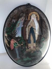 Medaglione reliquario vergine maria