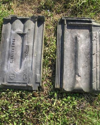 Tegole Palli & Figli nere periodo fascista