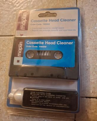 Kit Pulisci Testine Cassette Maplin YW89W