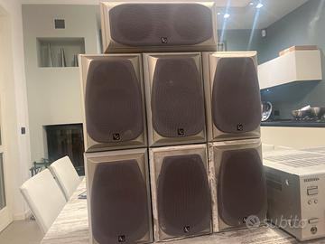 Impianto dolby kenwood e casse infinity