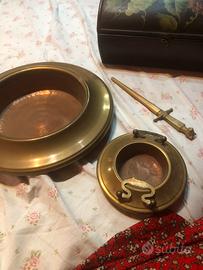 Oggetti in ottone