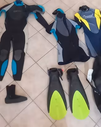 Kit completo di 3 sub