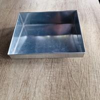 Teglia per torta in alluminio rettangolare modello